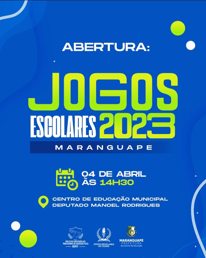 ABERTURA DOS JOGOS ESCOLARES 2023 